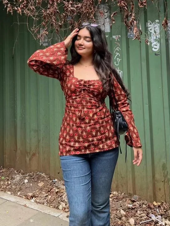 Cinnamon // Short Kurti (100% Cotton)