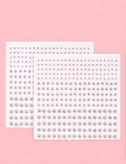 Rhinestone Face Jewellery // 1 Sheet