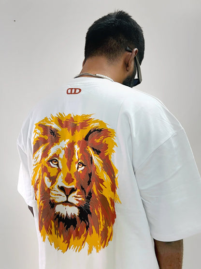 MAJESTIC LION // Puff Print - Heavy Weight 240 GSM