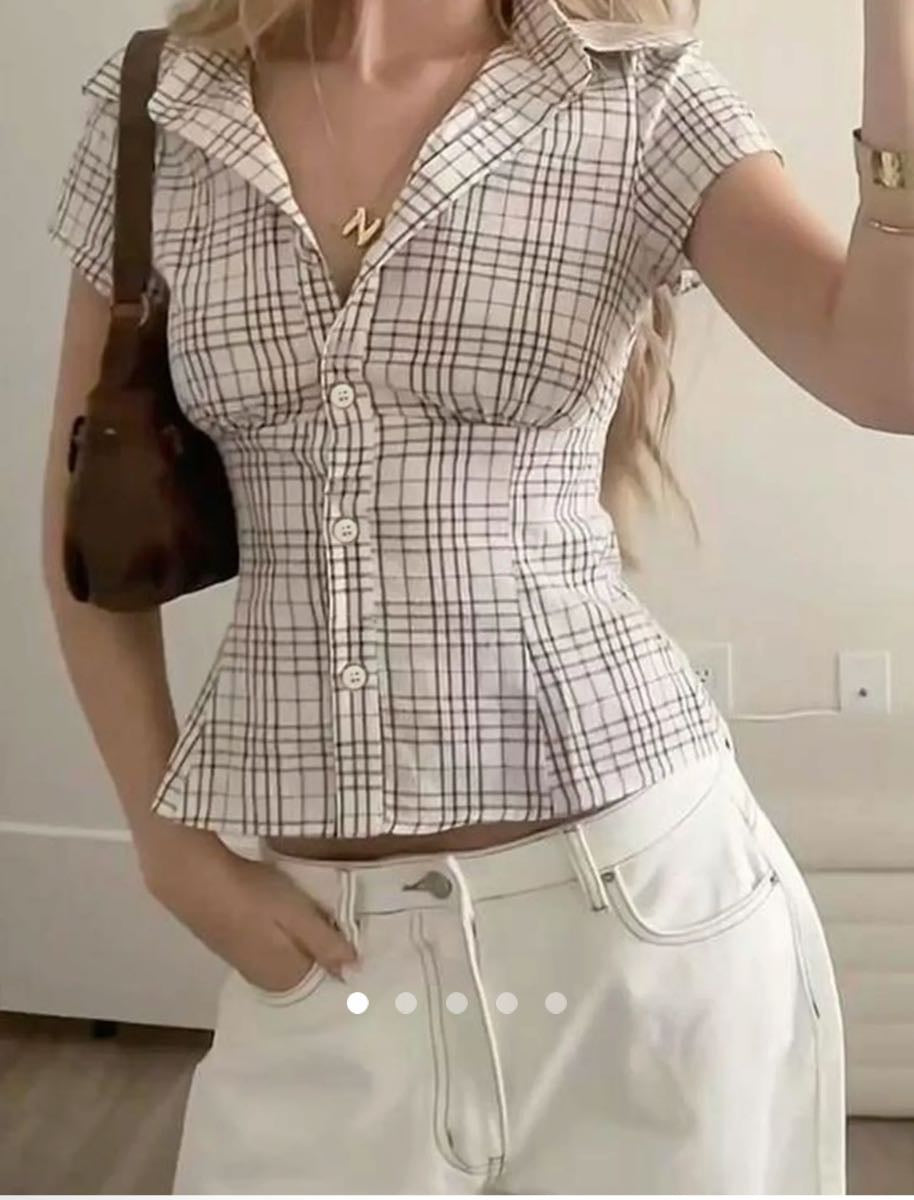 Classic Plaid Shirt // Apricot Brown