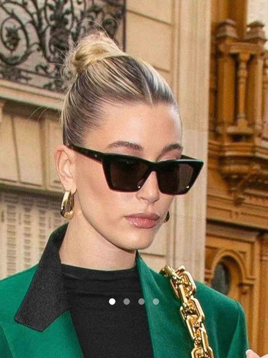 Hailey Beiber Sunglasses // Black