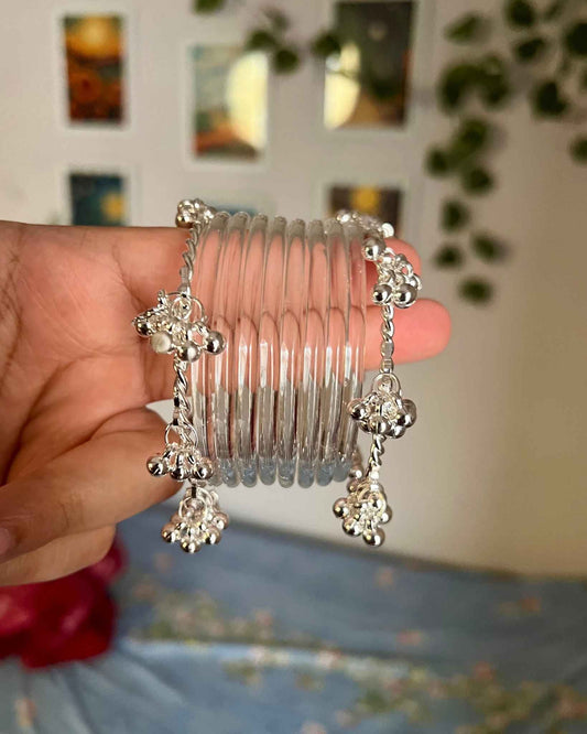 Viral // Jelly Bangles with Ghungroo 8+2