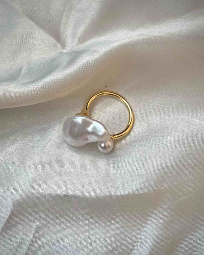 Chunky Ring 012 (Anti-Tarnish) // Gold