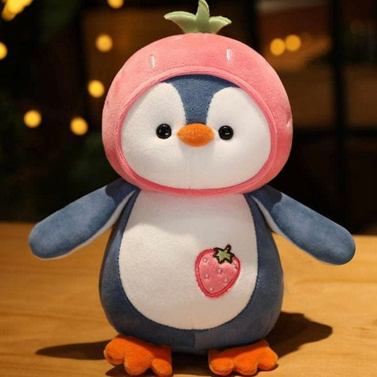 Baby Penguin Soft Toy // Pink