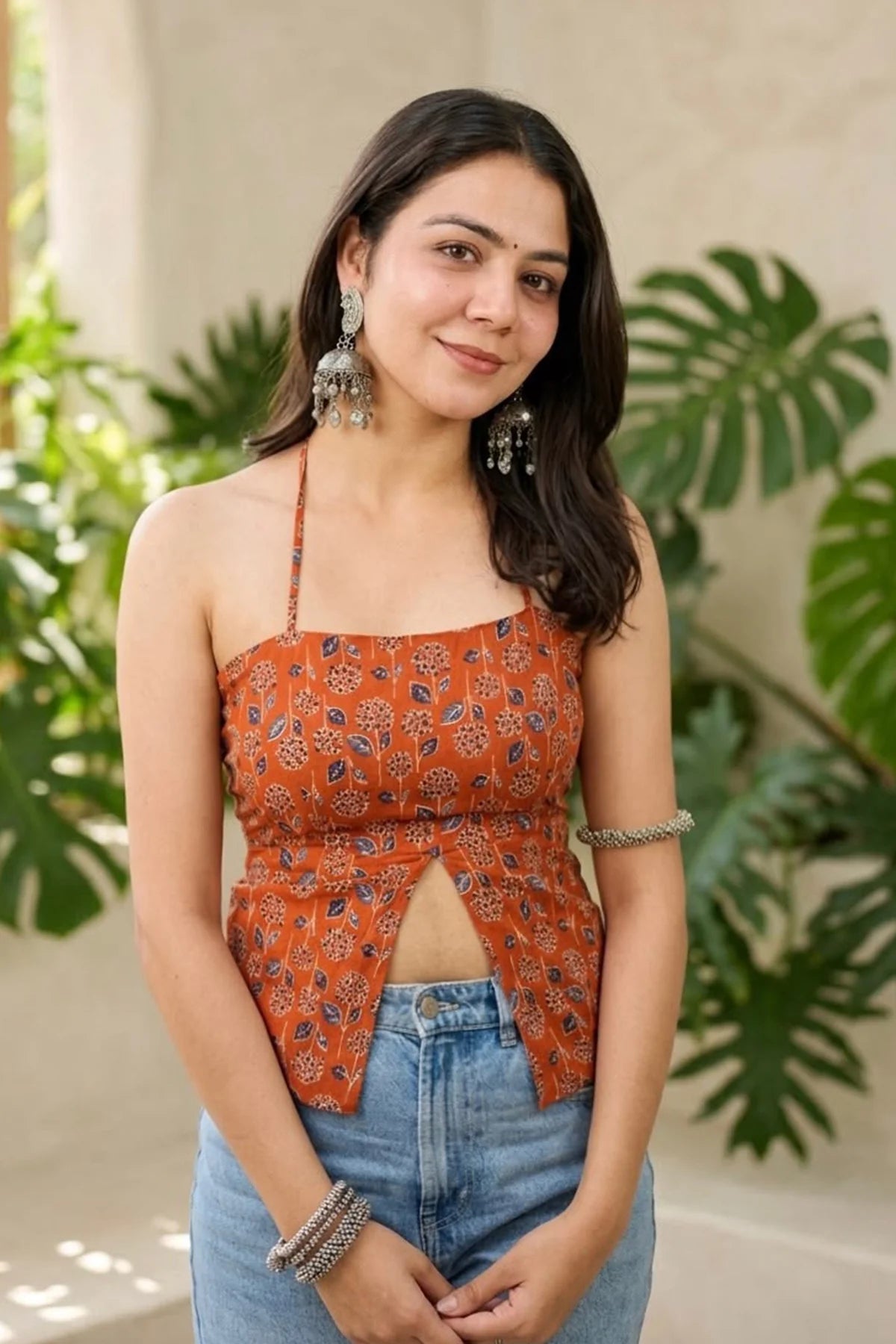 Cotton Top // Rust Orange