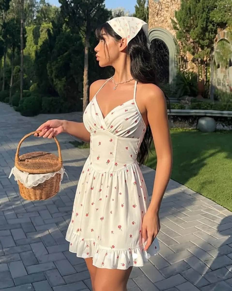 Slip Dress // White