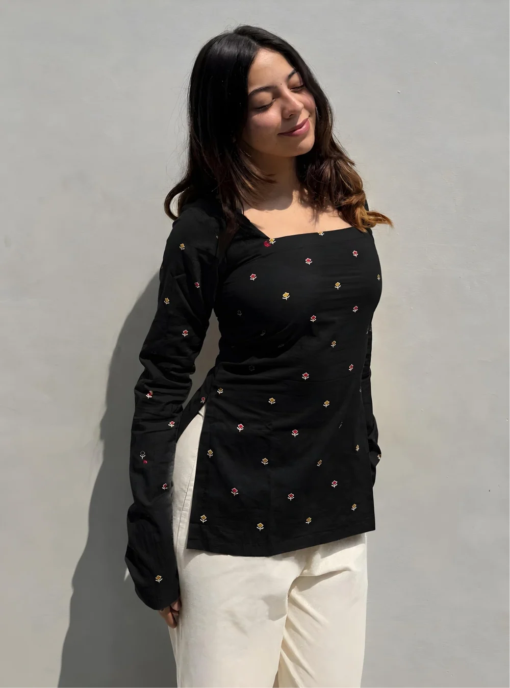 Kashish // Corset Back Kurti (100% Cotton)