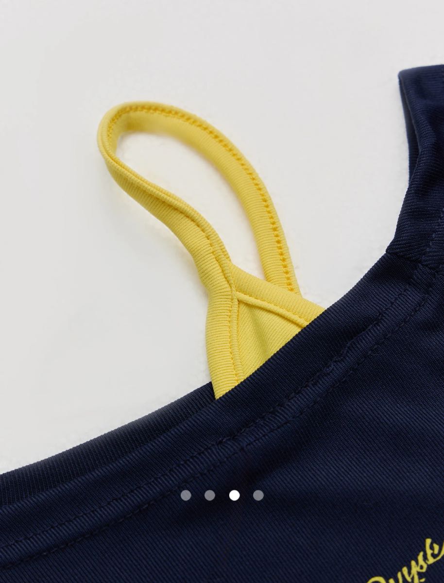 Gathered Pullover T-Shirt // Navy