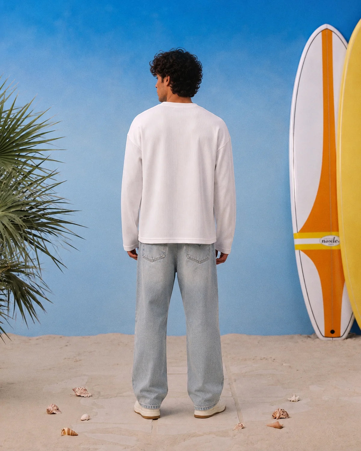 Salt In My Soul Waffle T-Shirt // White