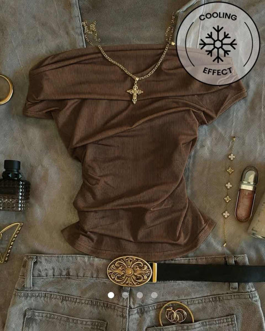 Pullover T-Shirt 002 // Brown