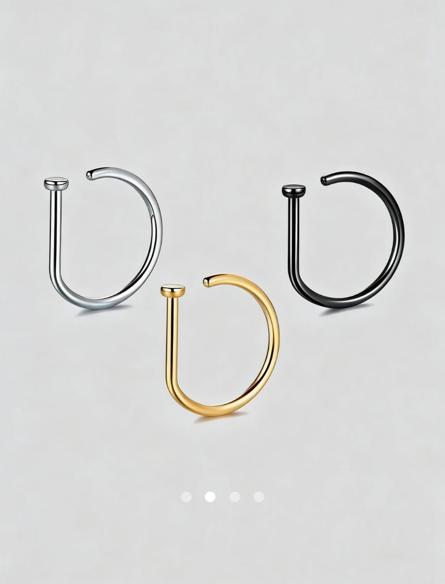 Nose Ring // 3pc set