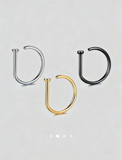 Nose Ring // 3pc set