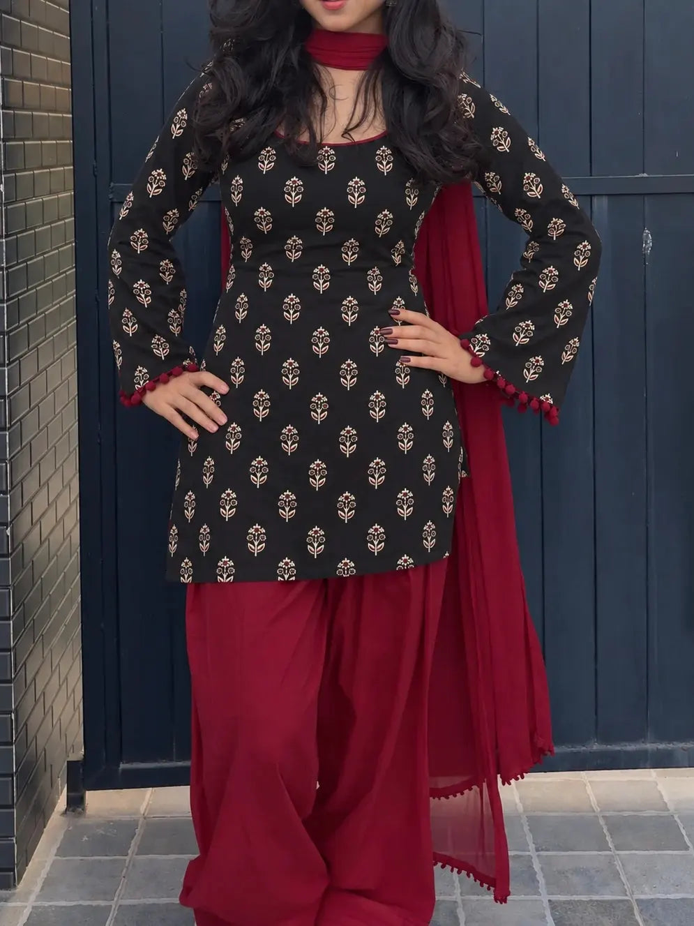 Kashish // 3pc Farshi Set (100% Cotton)