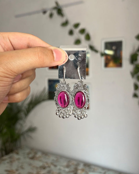 Earrings 022 // Pink