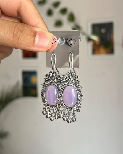 Earrings 023 // Purple