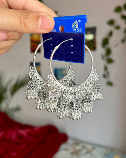 Earrings 047 Big // Silver