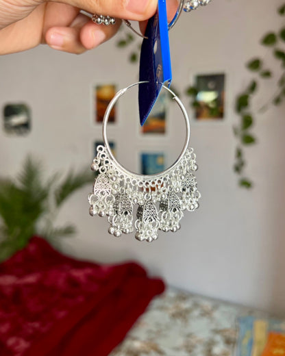 Earrings 047 Big // Silver