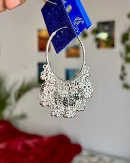 Earrings 047 Big // Silver