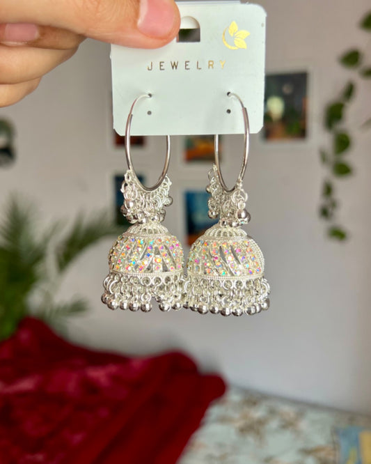 Earrings 048 Big // Silver