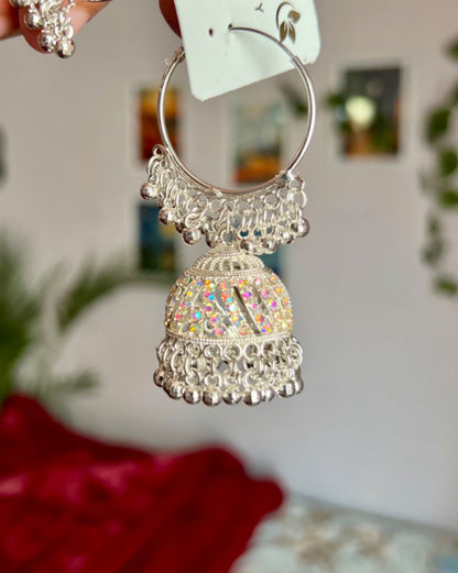 Earrings 048 Big // Silver