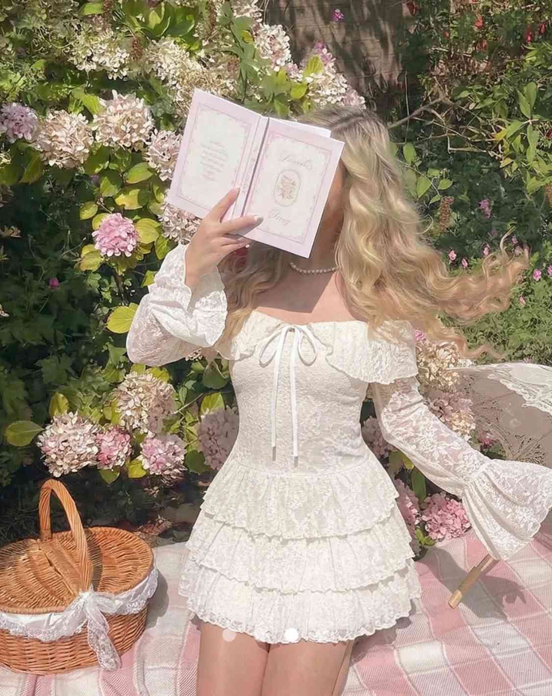 Ruffle Tube Dress // White