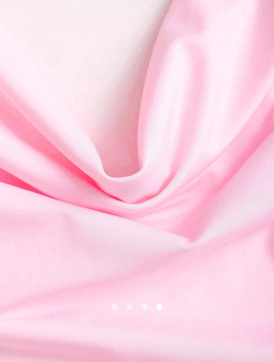 Metallic Decor Halter Top // Pink