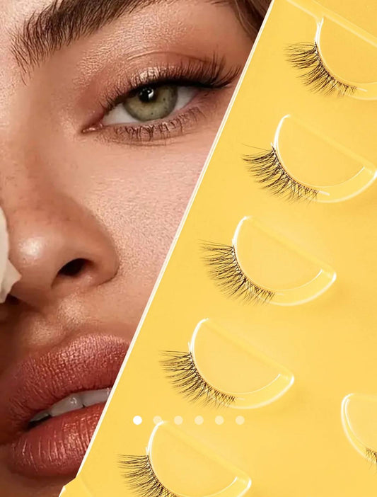 5pairs Elongated Tail Eyelash