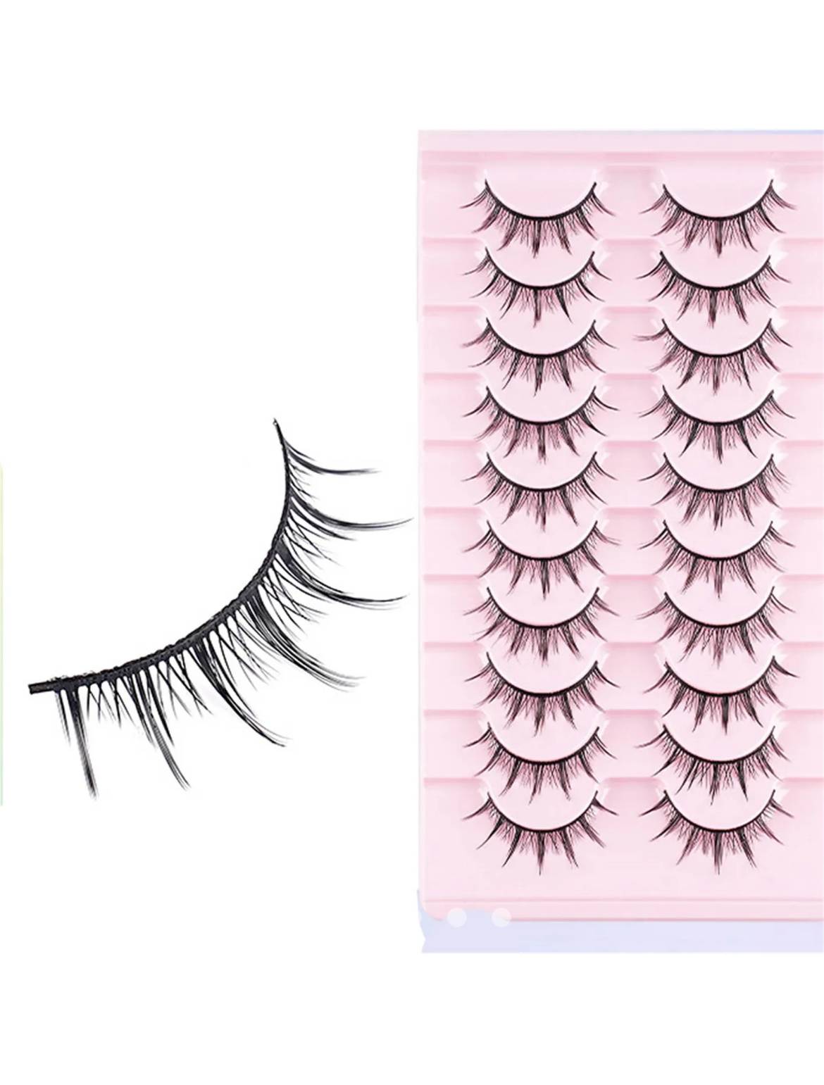 10pairs of Comic Eyelashes