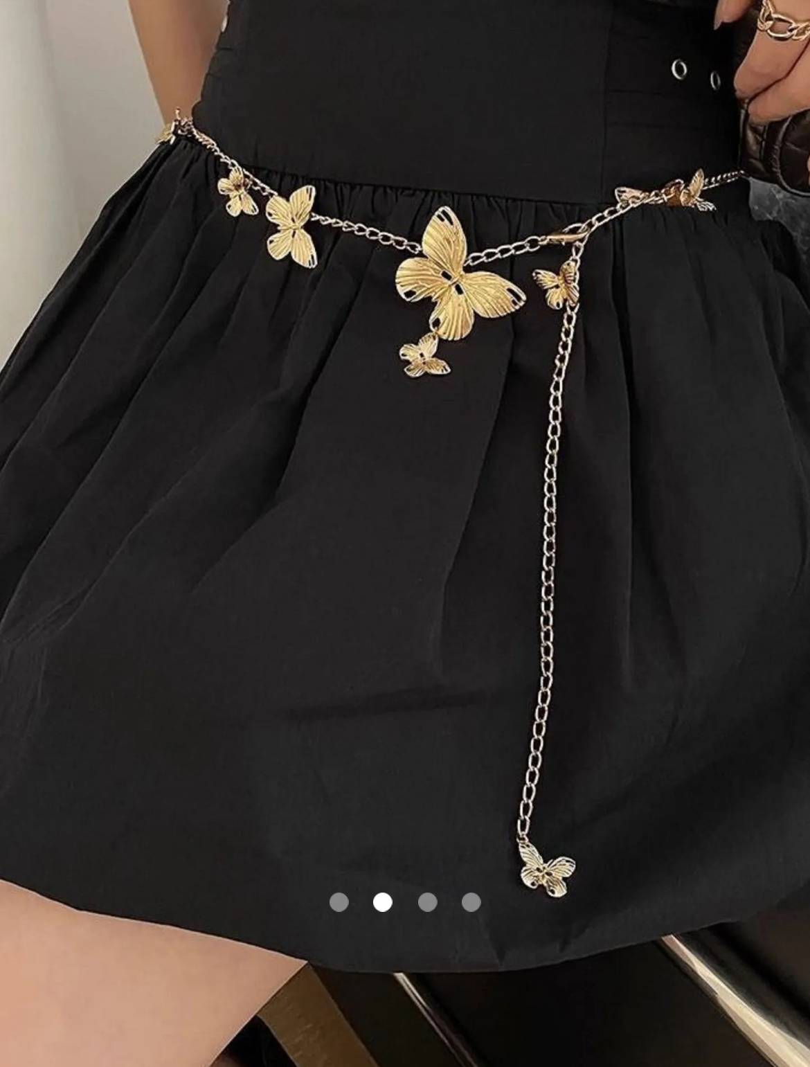 Butterfly Chain Belt 002 // Gold