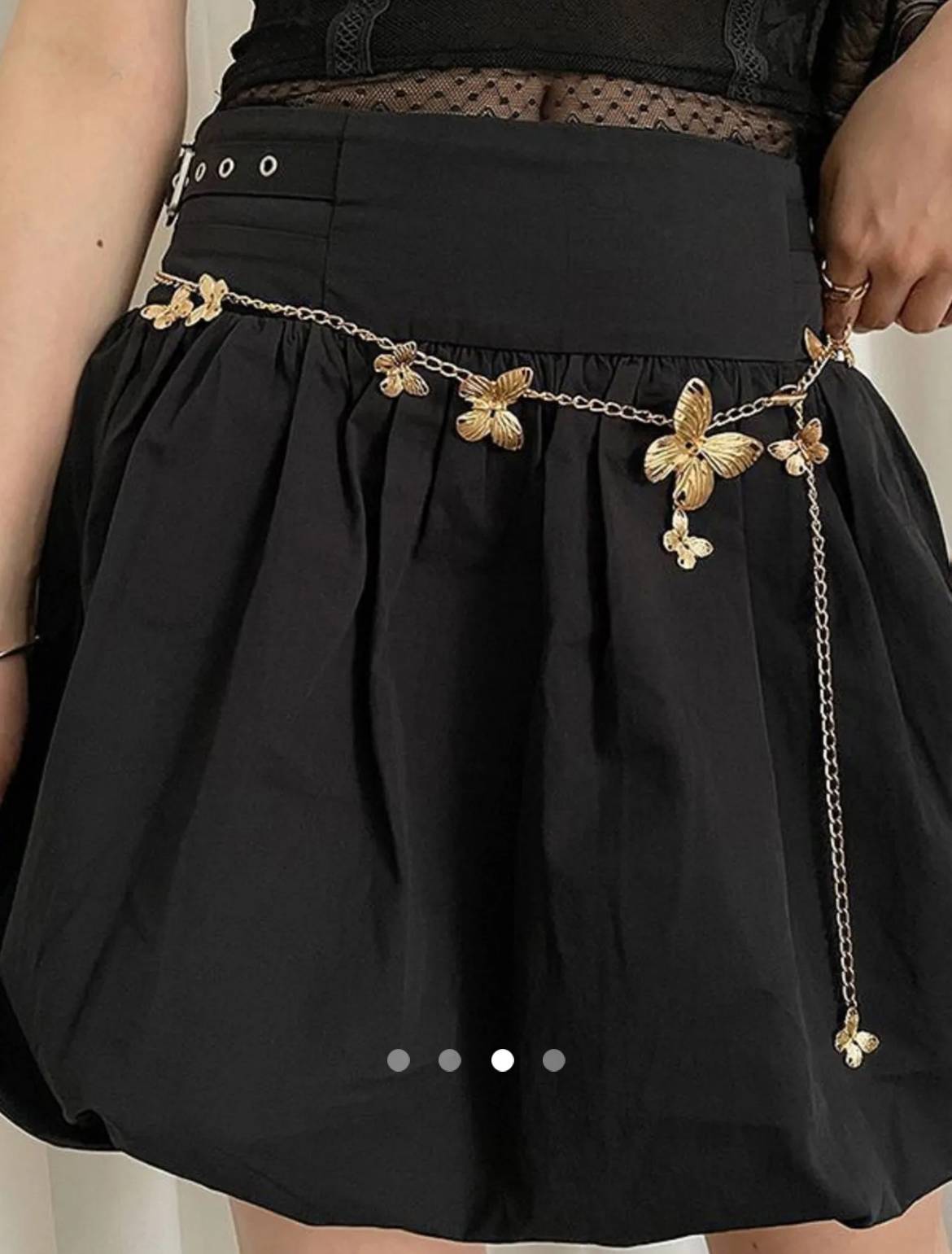 Butterfly Chain Belt 002 // Gold