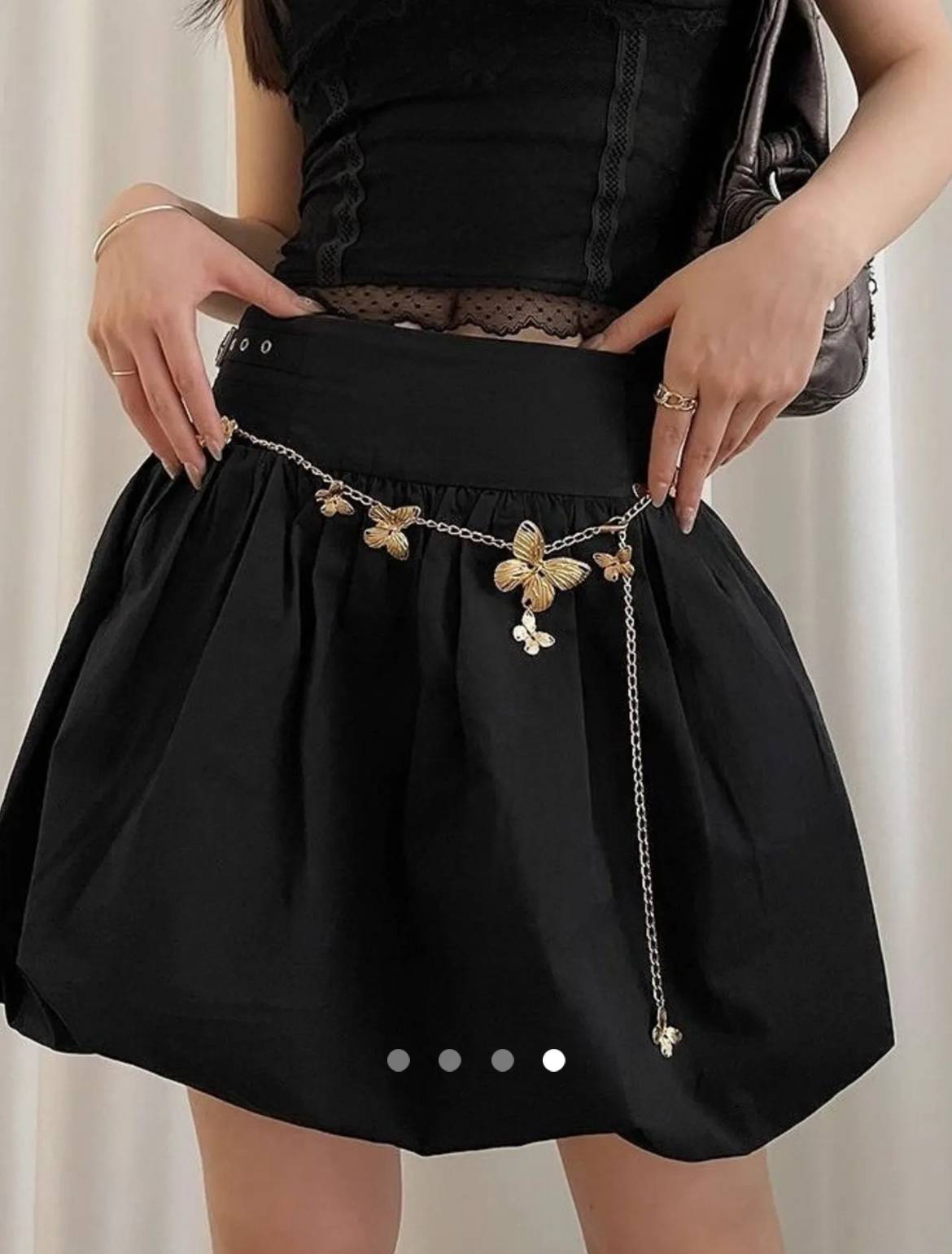 Butterfly Chain Belt 002 // Gold