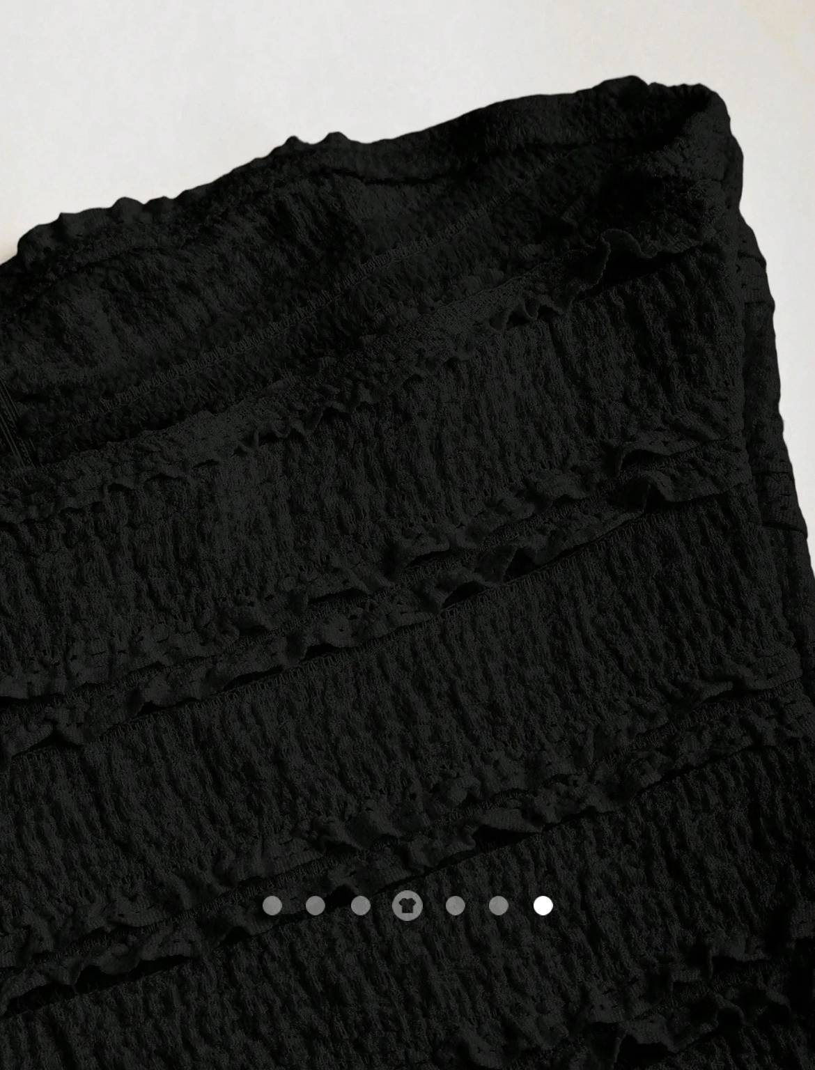 Backless A-Line Dress 001 // Black