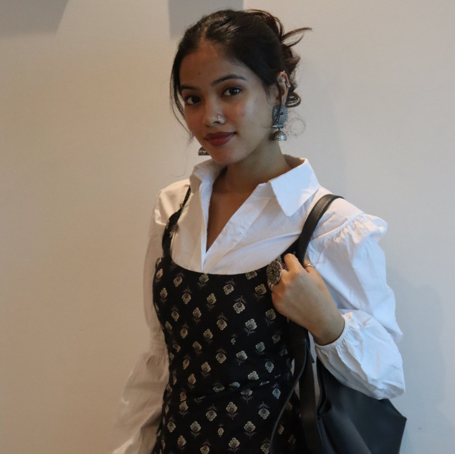 Kaya Convertible Short Kurti // Black