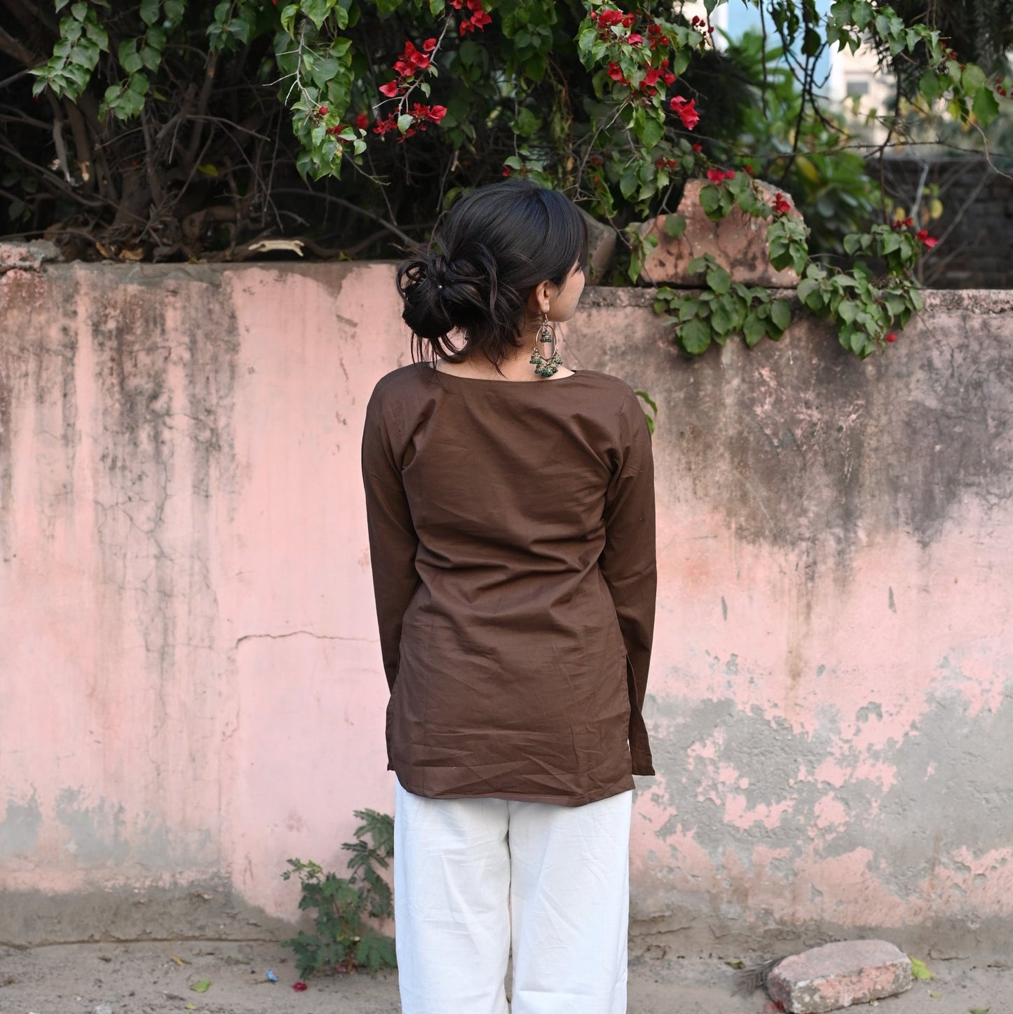 Heer Short Kurti // Brown