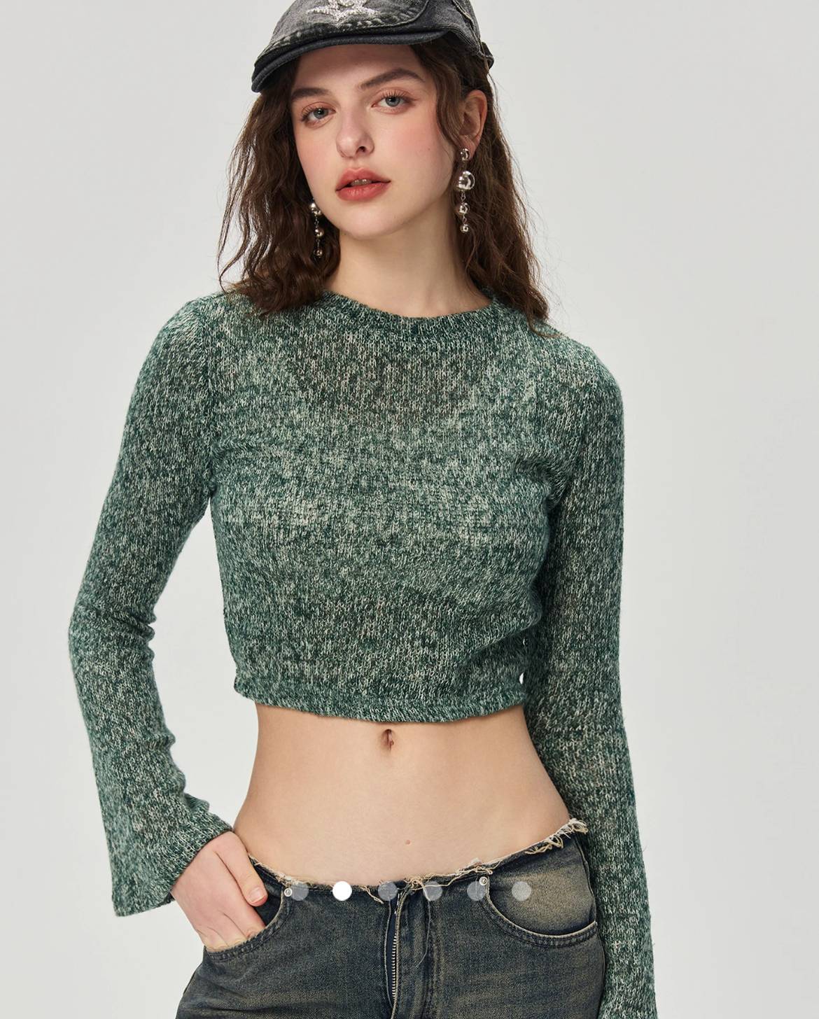Knit Top // Green