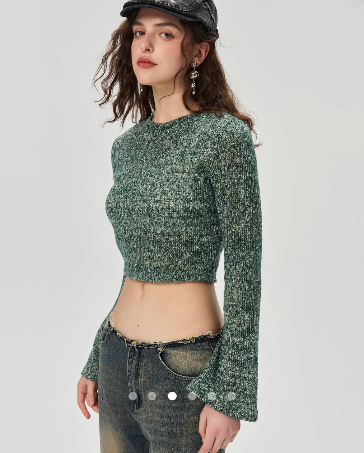 Knit Top // Green