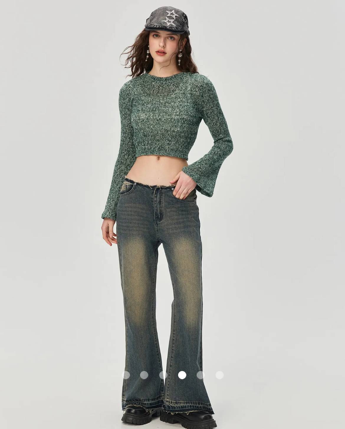 Knit Top // Green