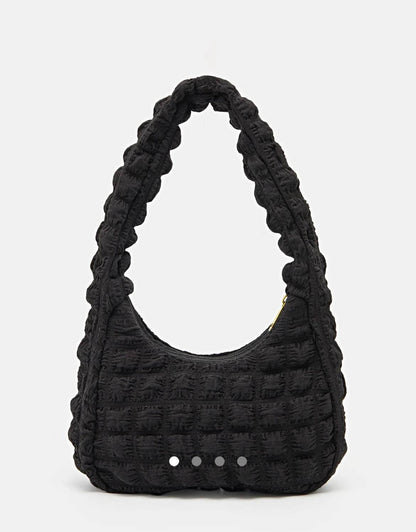 Self Design Shoulder Bag // Black