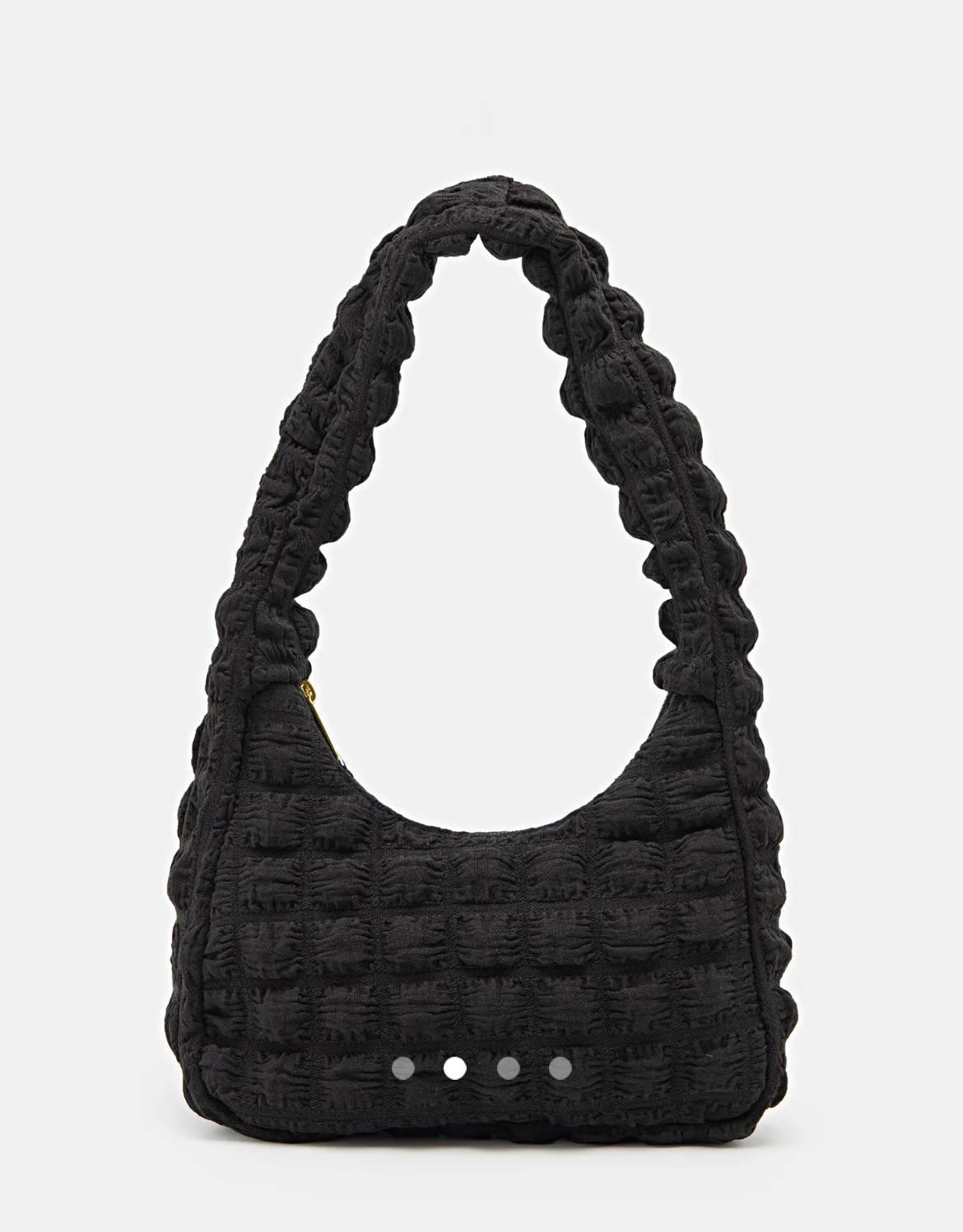Self Design Shoulder Bag // Black