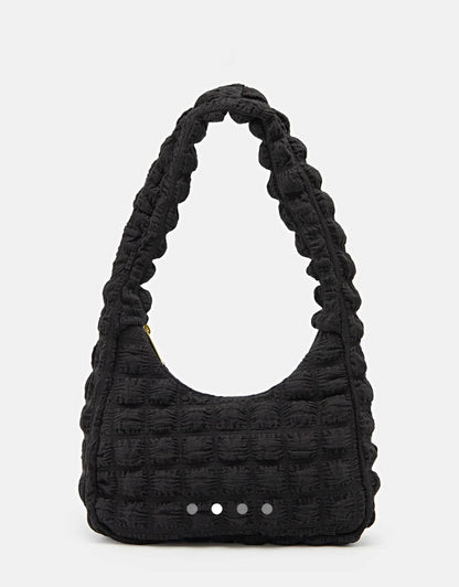 Self Design Shoulder Bag // Black