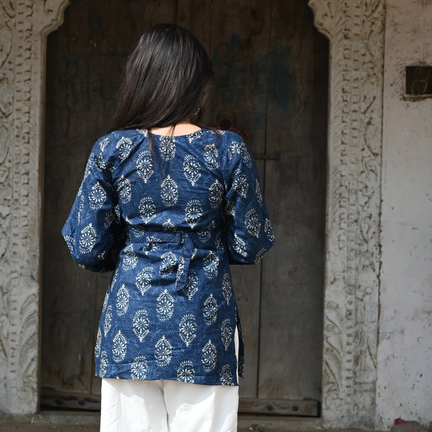 Alina Short Kurti // Blue