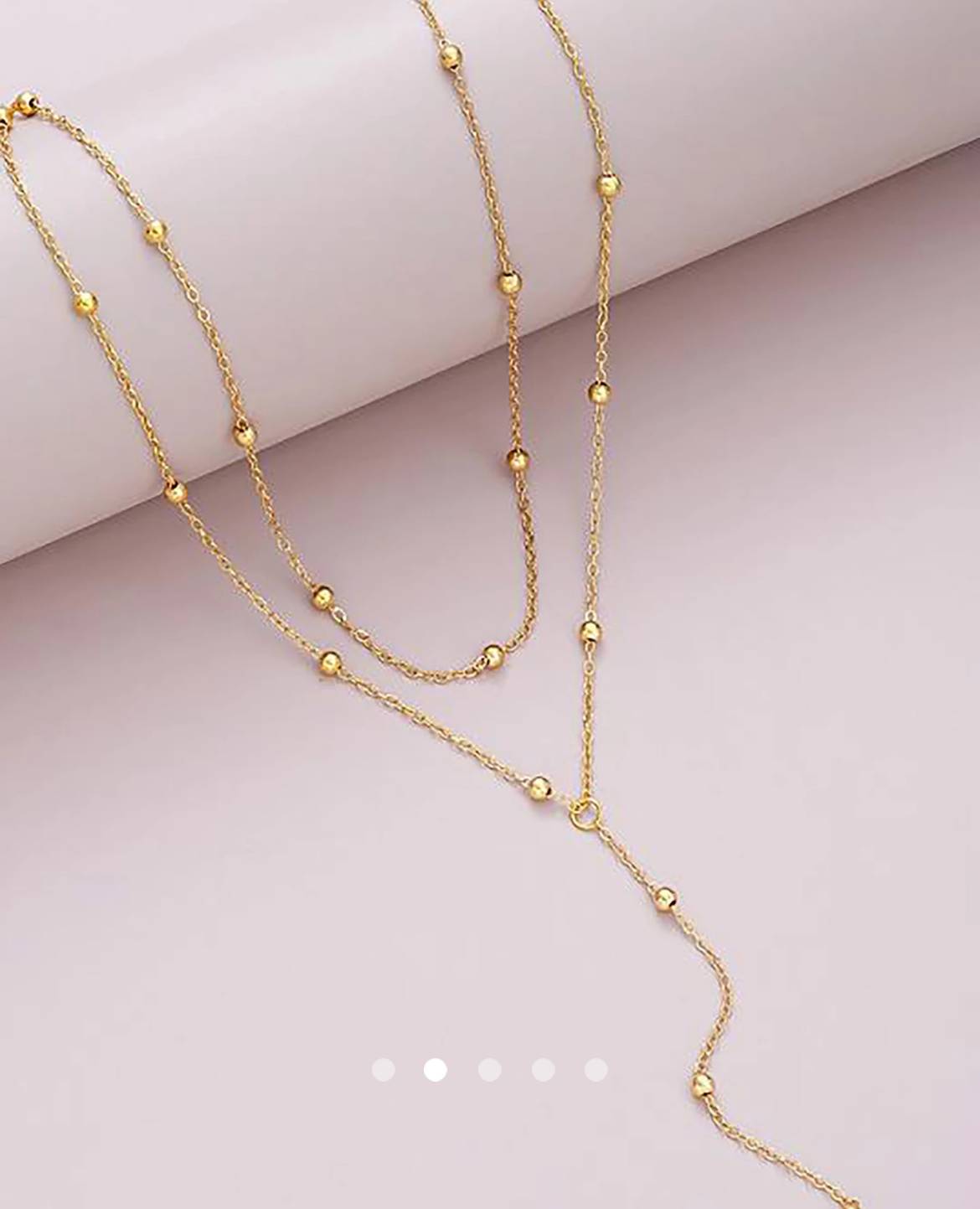 Multi Layer Necklace 002 // Gold