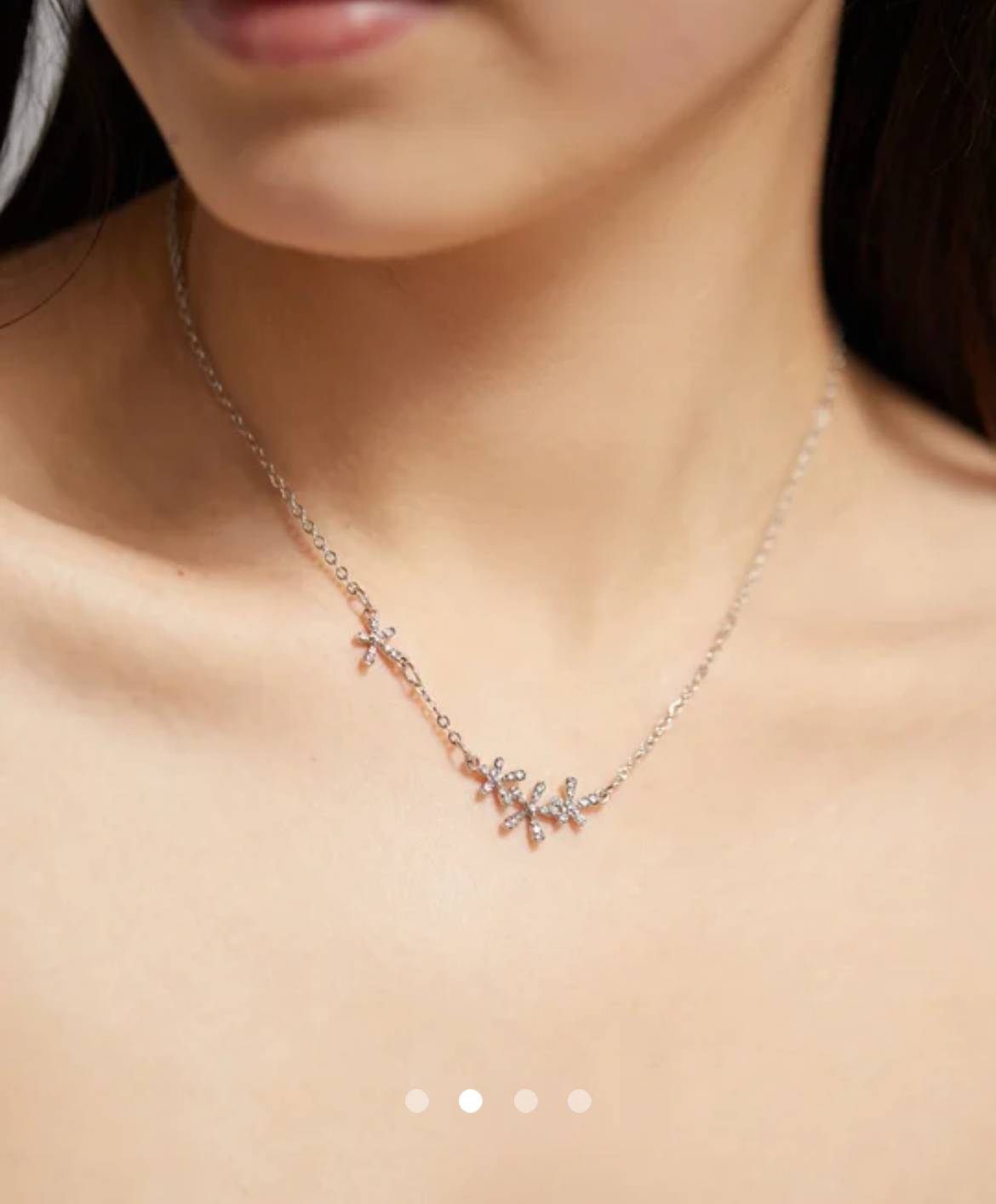 Star Necklace // Silver