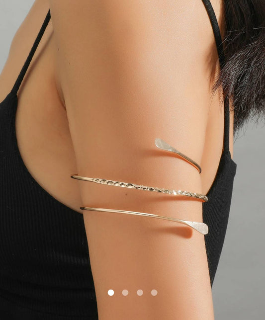 Snake Arm Cuff 002 // Gold