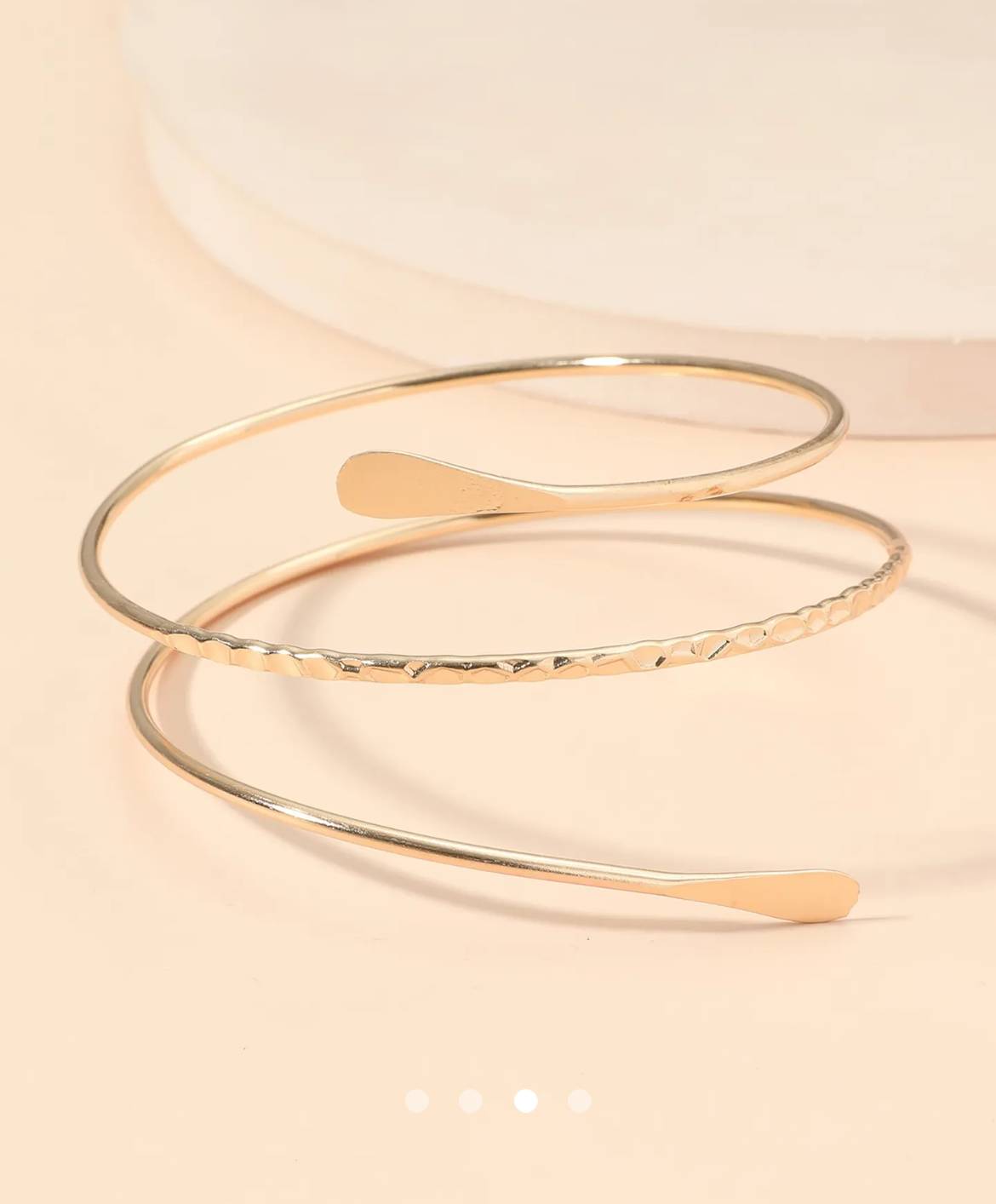Snake Arm Cuff 002 // Gold