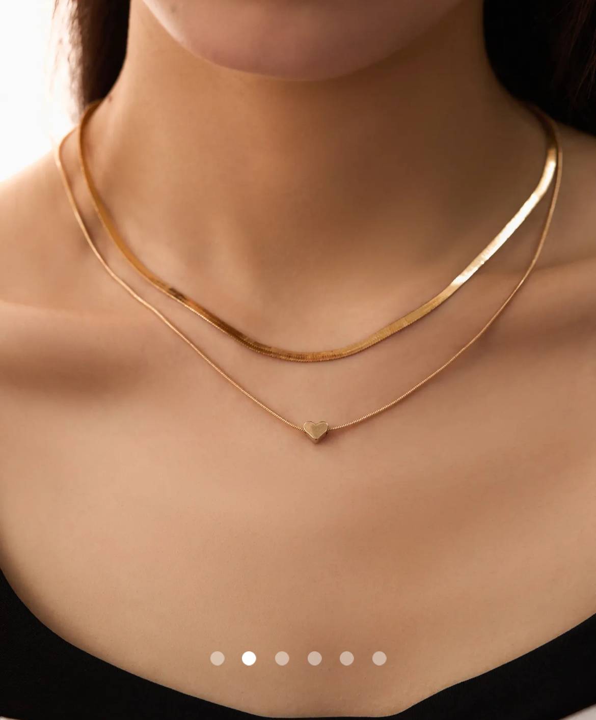 Multi Layer Necklace 004 // Gold