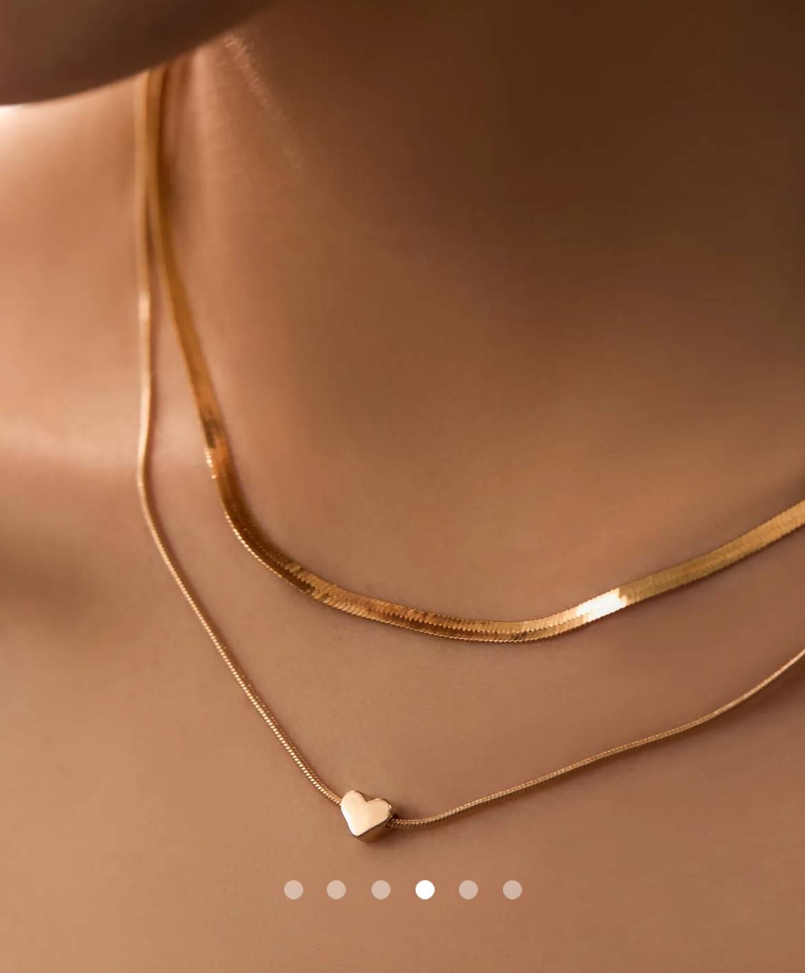 Multi Layer Necklace 004 // Gold