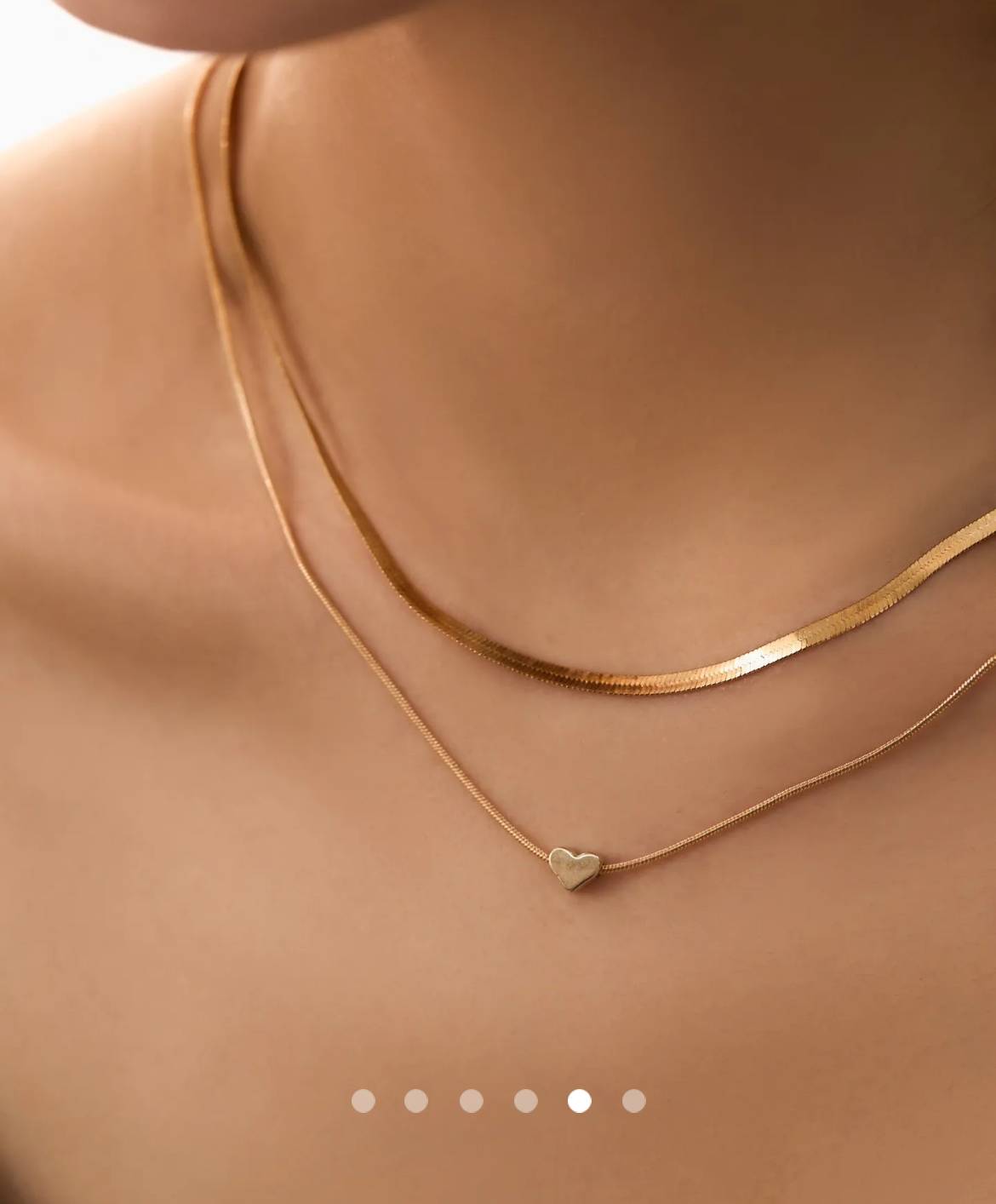 Multi Layer Necklace 004 // Gold