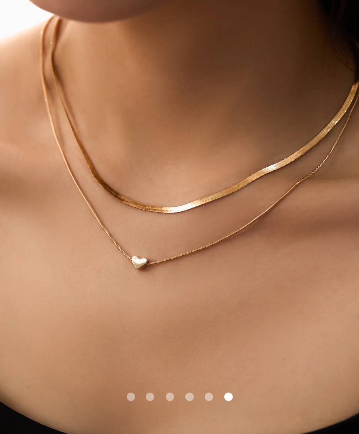 Multi Layer Necklace 004 // Gold