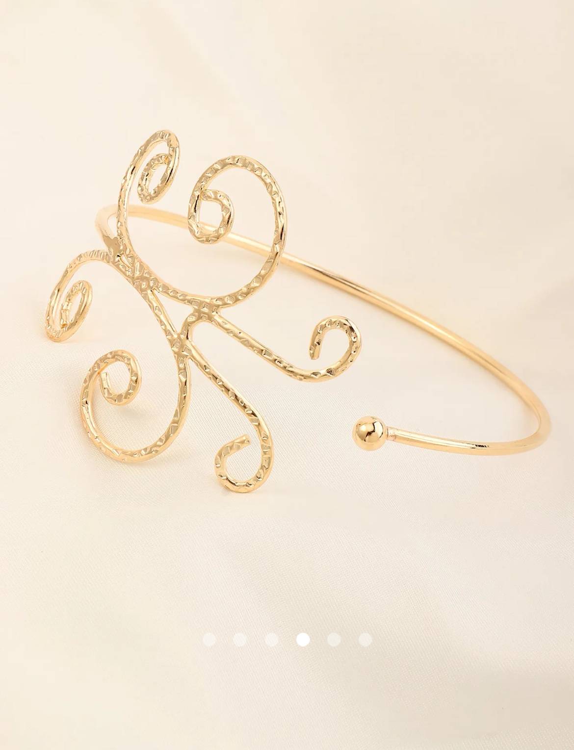 Geometric Arm Cuff 003 // Gold